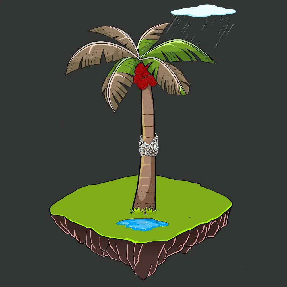 Floating Palm — Rainfall